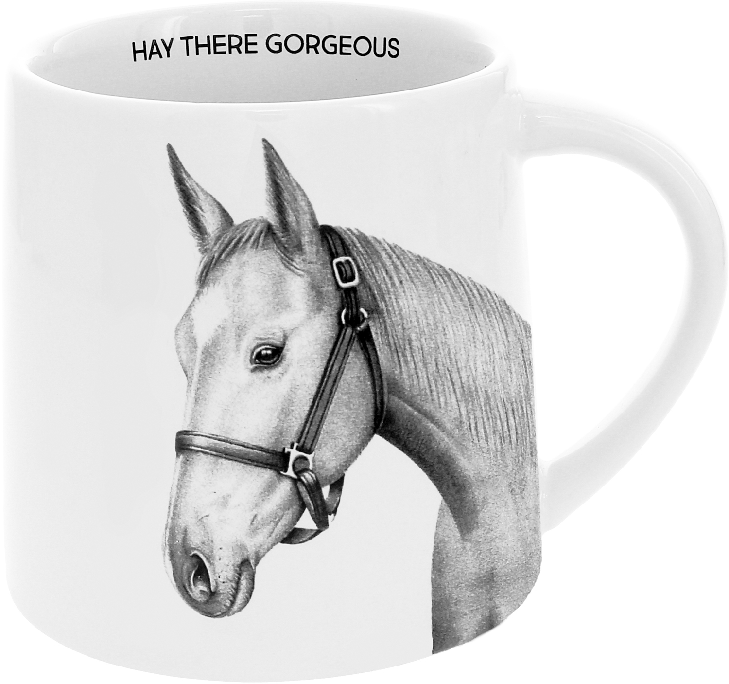 Hay There by Animal Antics - Hay There - 17 oz Mug