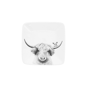 Highland Cow by Animal Antics - 4.25" Keepsake Dish