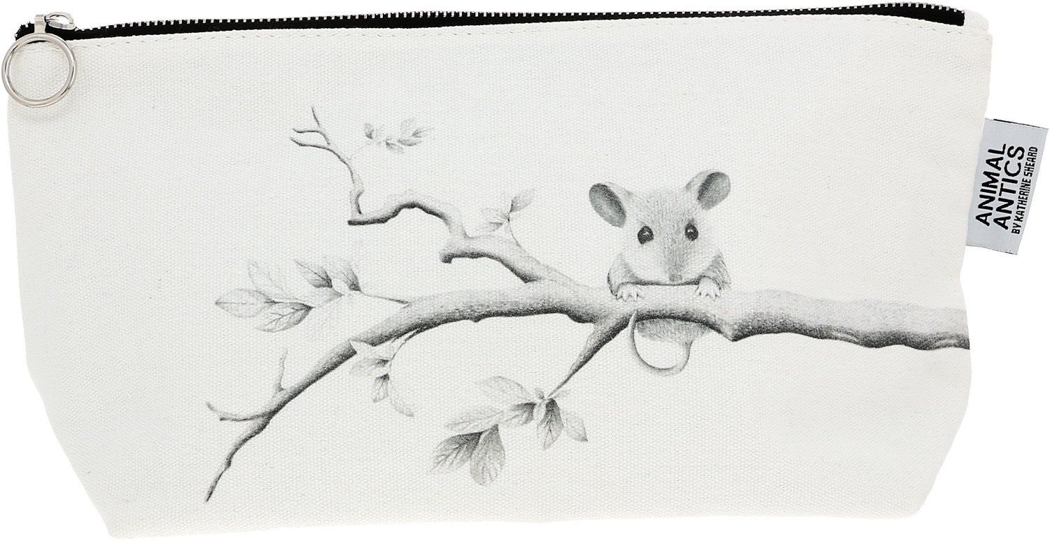 Mouse by Animal Antics - Mouse - Zippered Pouch