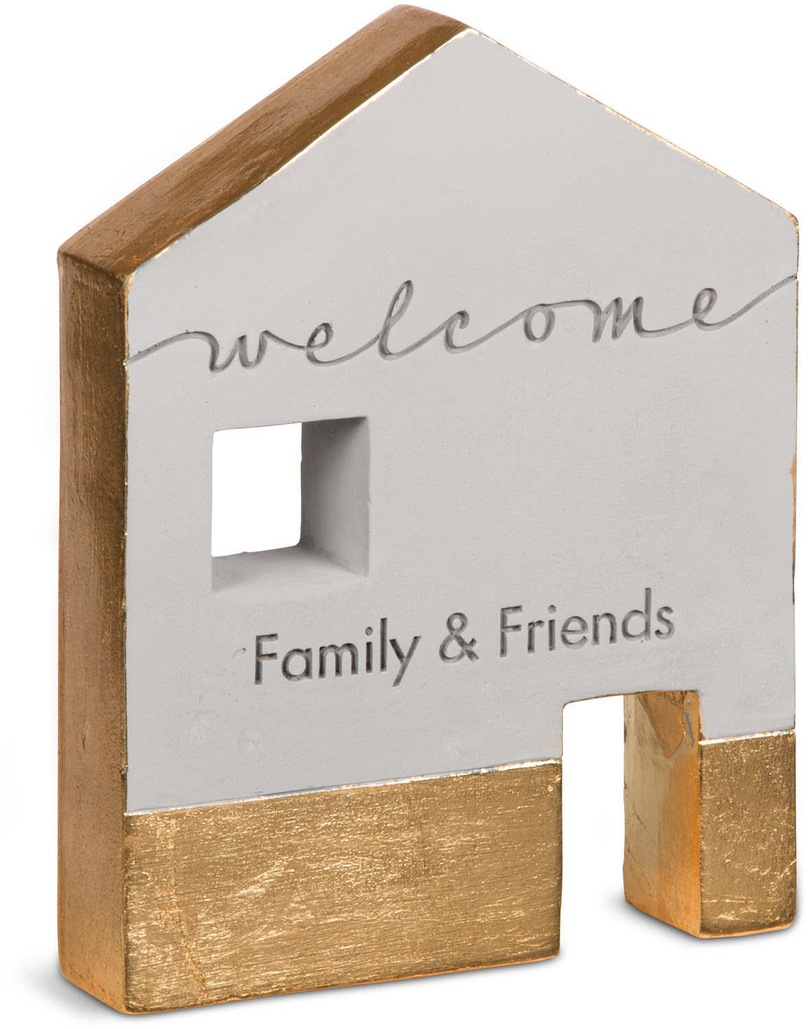 Welcome by Sweet Concrete - Welcome - 4.75" x 1" x 6" Cement House