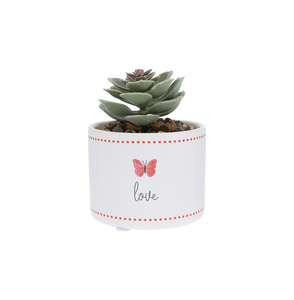 Love by Grateful Garden - 4.5" Artificial Potted Plant
