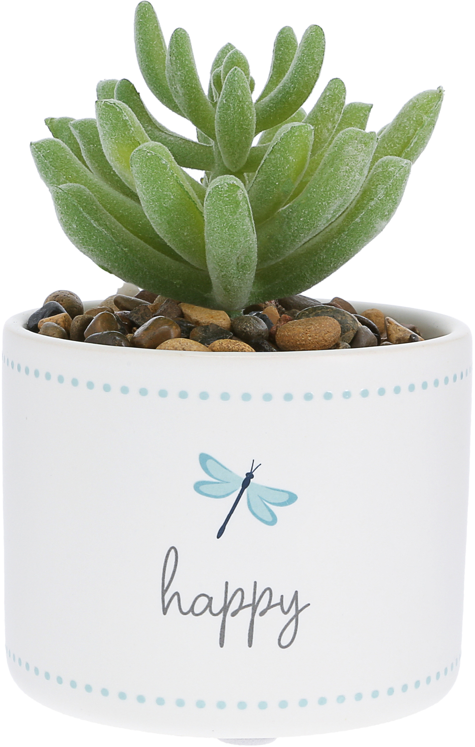 Happy by Grateful Garden - Happy - 5" Artificial Potted Plant