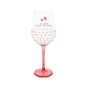 Little Things by Grateful Garden - 16 oz Wine Glass