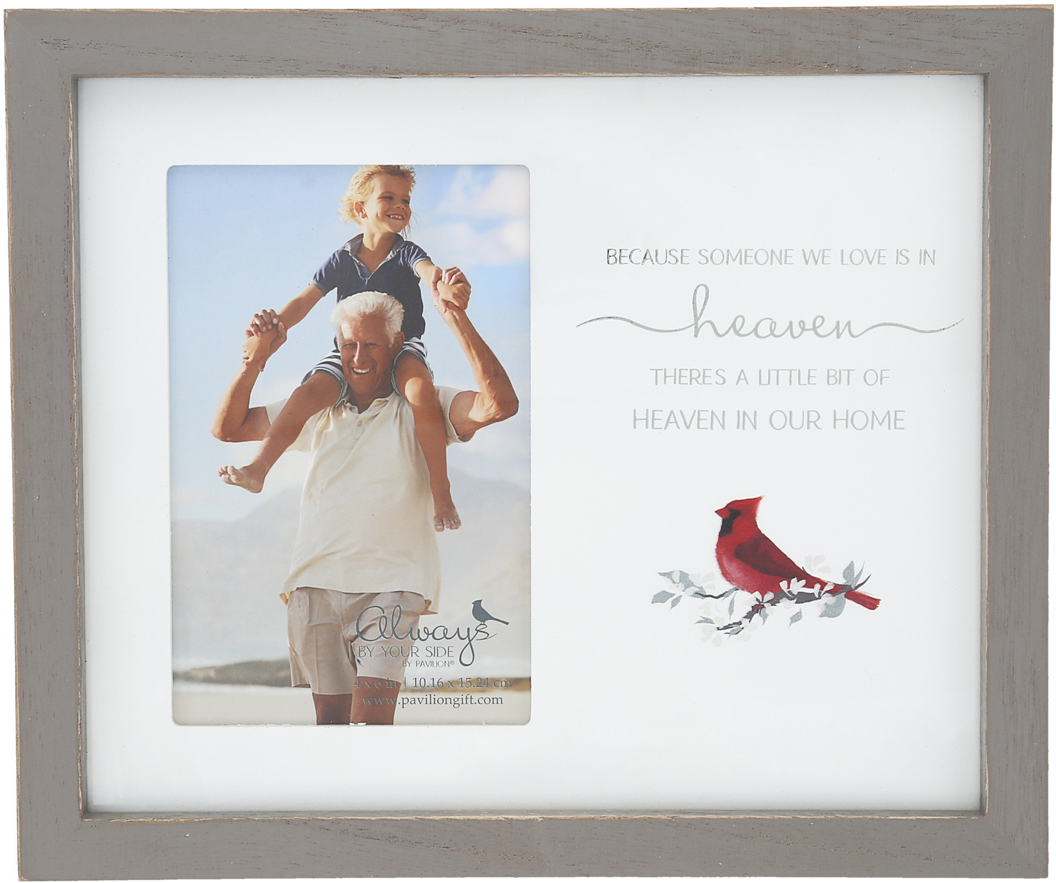 Heaven In Our Home by Always by Your Side - Heaven In Our Home - 10" x 8.5" Frame
(Holds 4" x 6" Photo)