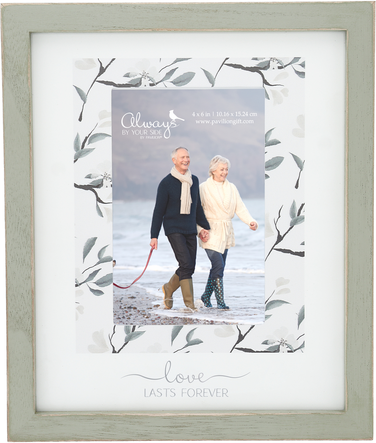 Love Lasts by Always by Your Side - Love Lasts - 8.5" x 10" Frame
(Holds 4" x 6" Photo)