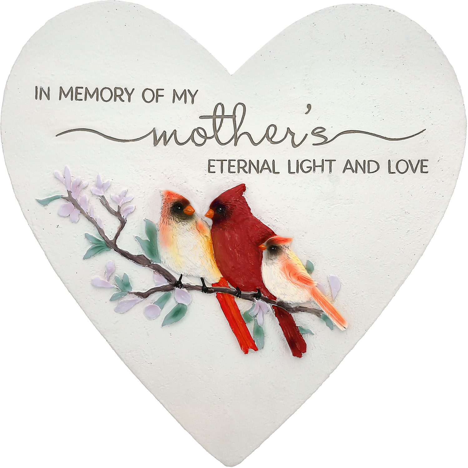 Mother by Always by Your Side - Mother - 11" Heart Garden Stone