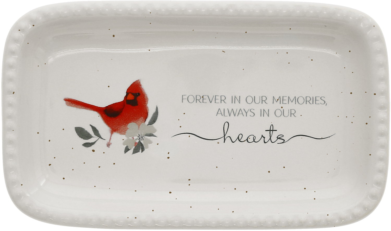 In Our Hearts by Always by Your Side - In Our Hearts - 5" x 3" Keepsake Dish