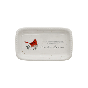In Our Hearts by Always by Your Side - 5" x 3" Keepsake Dish