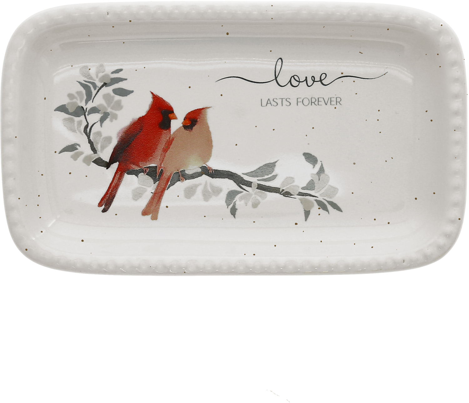Love Lasts by Always by Your Side - Love Lasts - 5" x 3" Keepsake Dish