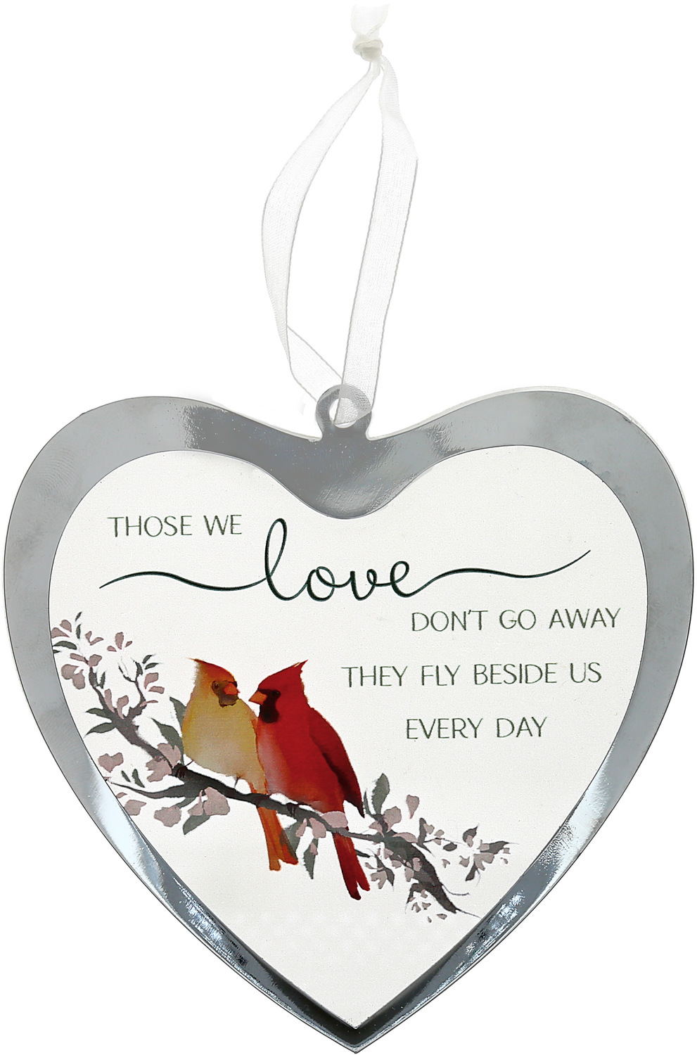 Those We Love by Always by Your Side - Those We Love - 4.75" Mirrored Glass Ornament
