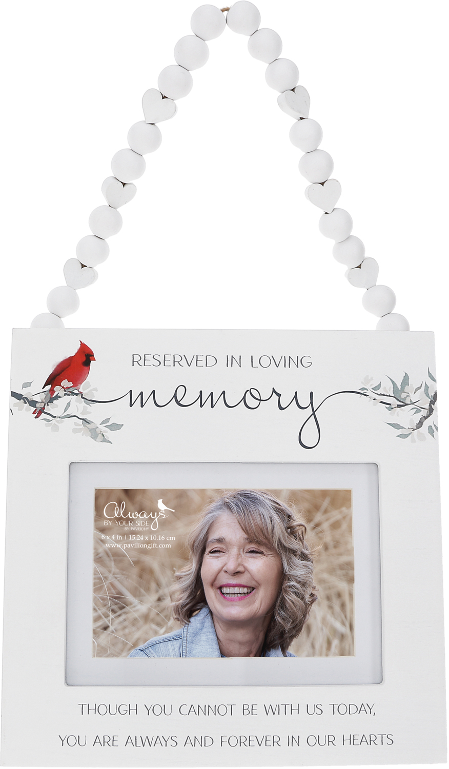 Reserved In Loving Memory by Always by Your Side - Reserved In Loving Memory - Reserved Seat Photo Frame (Holds 6" x 4" Photo)