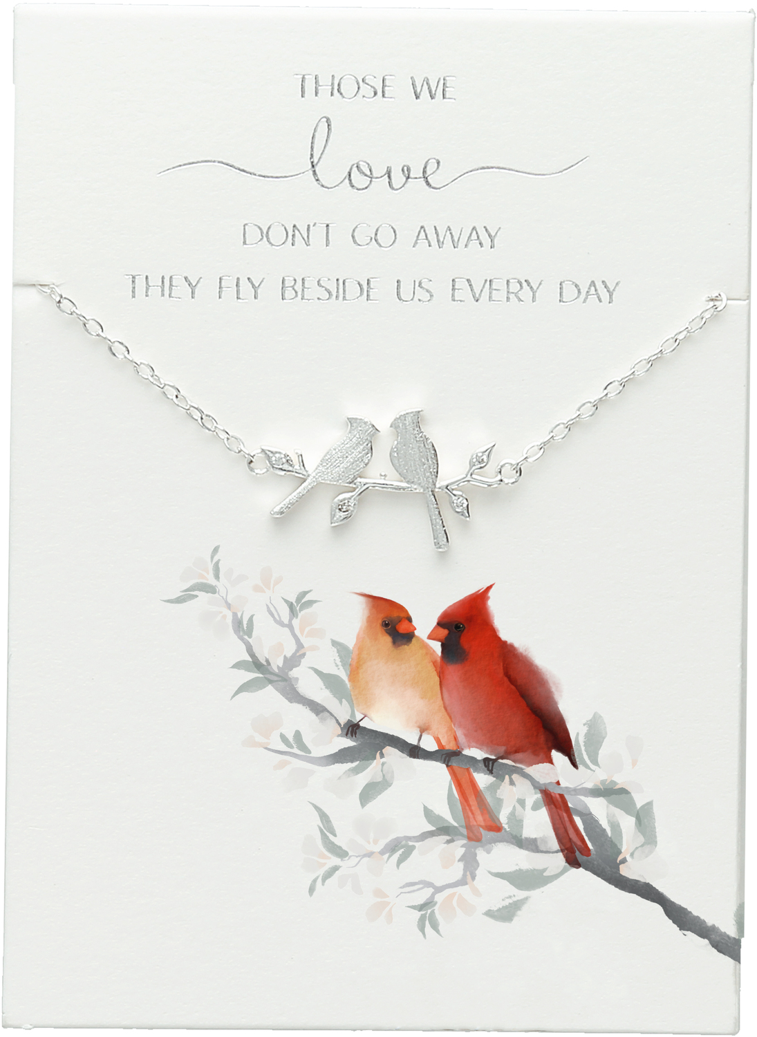 Those We Love by Always by Your Side - Those We Love - 16.5"-18.5" Silver Plated Necklace with Cubic Zirconia Stones