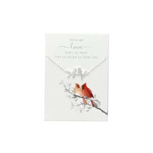 Those We Love by Always by Your Side - 16.5"-18.5" Silver Plated Necklace with Cubic Zirconia Stones