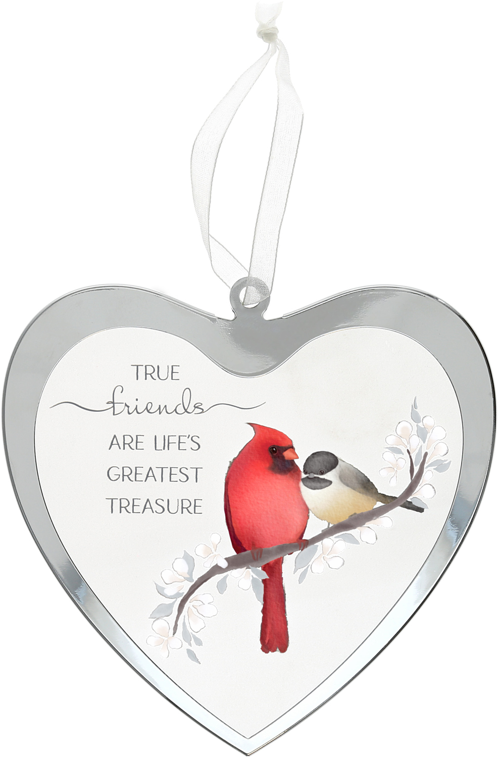 Greatest Treasure by Always by Your Side - Greatest Treasure - 4.75" Mirrored Glass Ornament