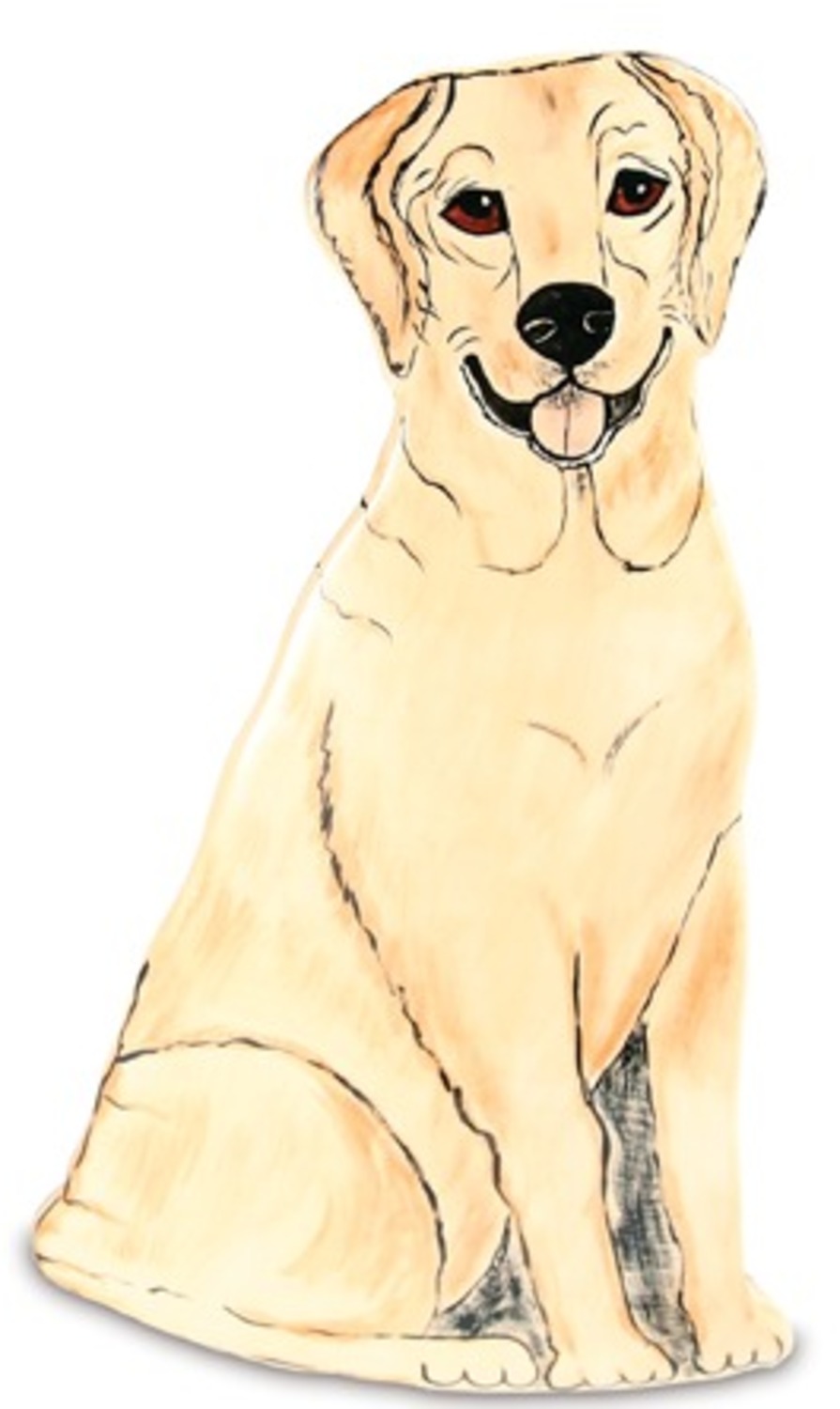 Brutus - Yellow Labrador by Rescue Me Now - Brutus - Yellow Labrador - 11.25" Large Dog Vase