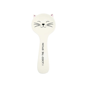 Cat Licked the Spoon by Pavilion's Pets - 10" Spoon Rest