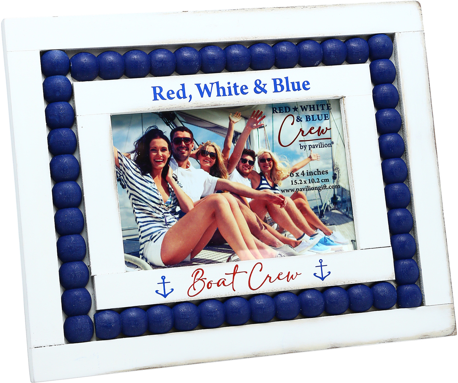 Boat Crew by Red, White, & Blue Crew - Boat Crew - 10" x 7.75" Frame (Holds 6" x 4" Photo)