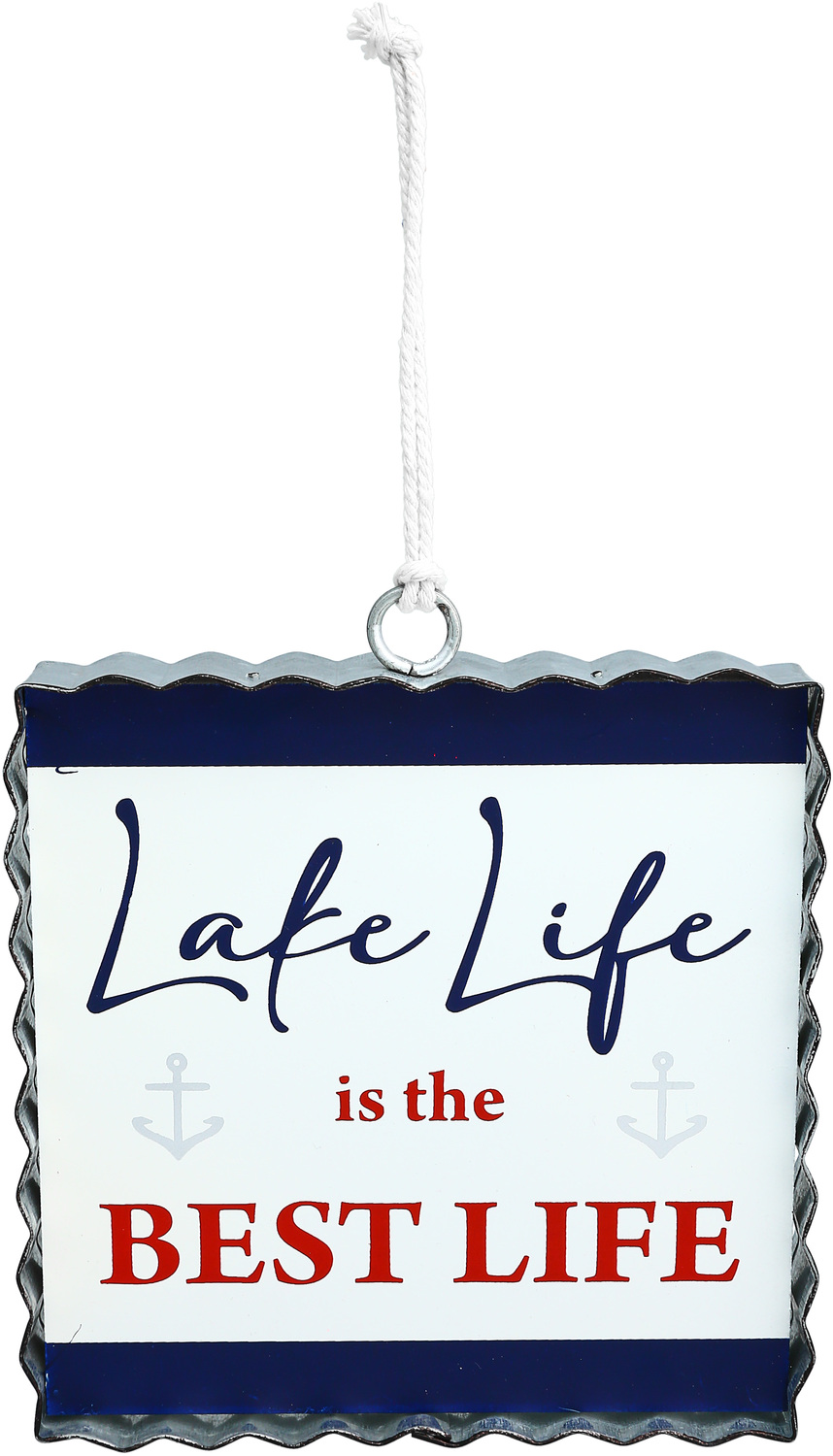 Lake Life by Red, White, & Blue Crew - Lake Life - 6" Plaque
