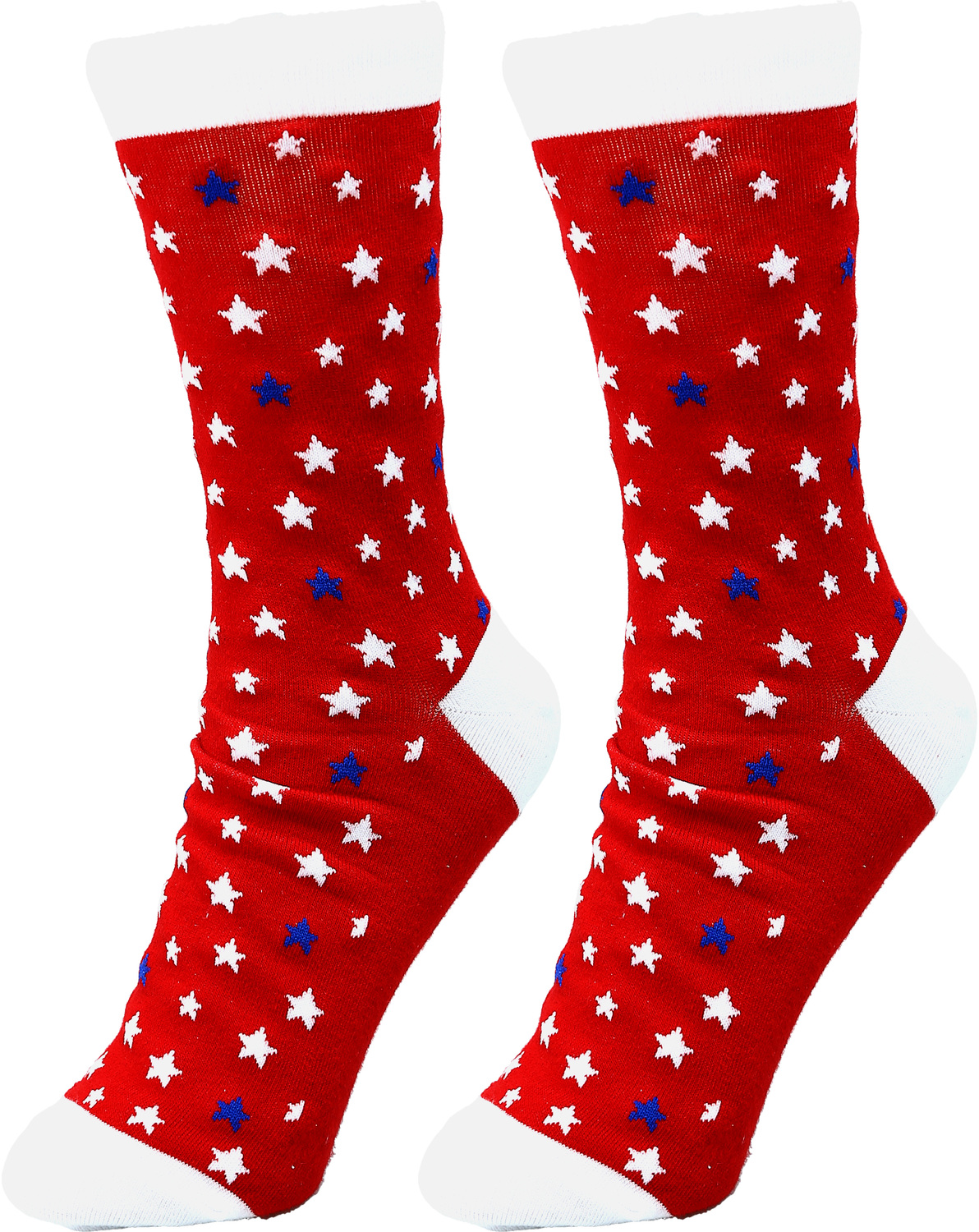 Camp by Red, White, & Blue Crew - Camp - S/M Unisex Cotton Blend Sock