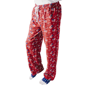 Nauti American by Red, White, & Blue Crew - M Red Unisex Lounge Pants