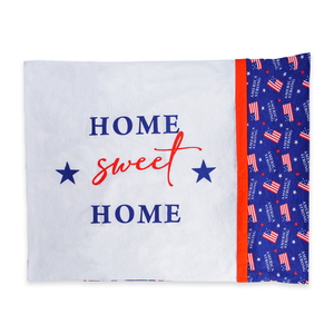 Home Sweet Home by Red, White, & Blue Crew - 20" x 26" Pillowcase
