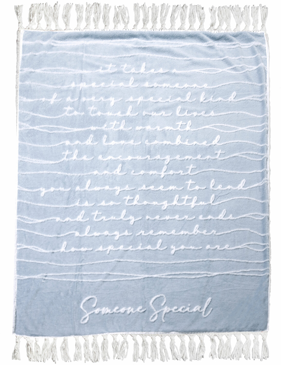 Someone Special by Threaded Together - Someone Special - 50" x 60" Inspirational Plush Blanket