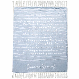 Someone Special by Threaded Together - 50" x 60" Inspirational Plush Blanket