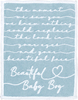 Beautiful Baby Boy by Threaded Together - 
