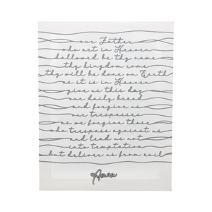 Amen by Threaded Together - 12" x 15" Embroidered Plaque