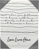 Love Lives Here by Threaded Together - Package