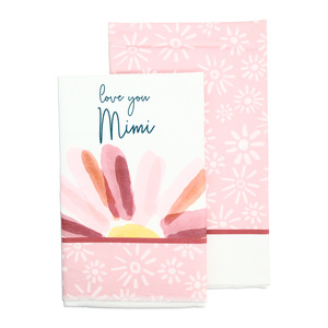 Mimi by Rosy Heart - Tea Towel Gift Set (2 - 19.75" x 27.5")