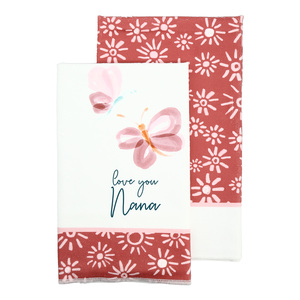 Nana by Rosy Heart - Tea Towel Gift Set (2 - 19.75" x 27.5")