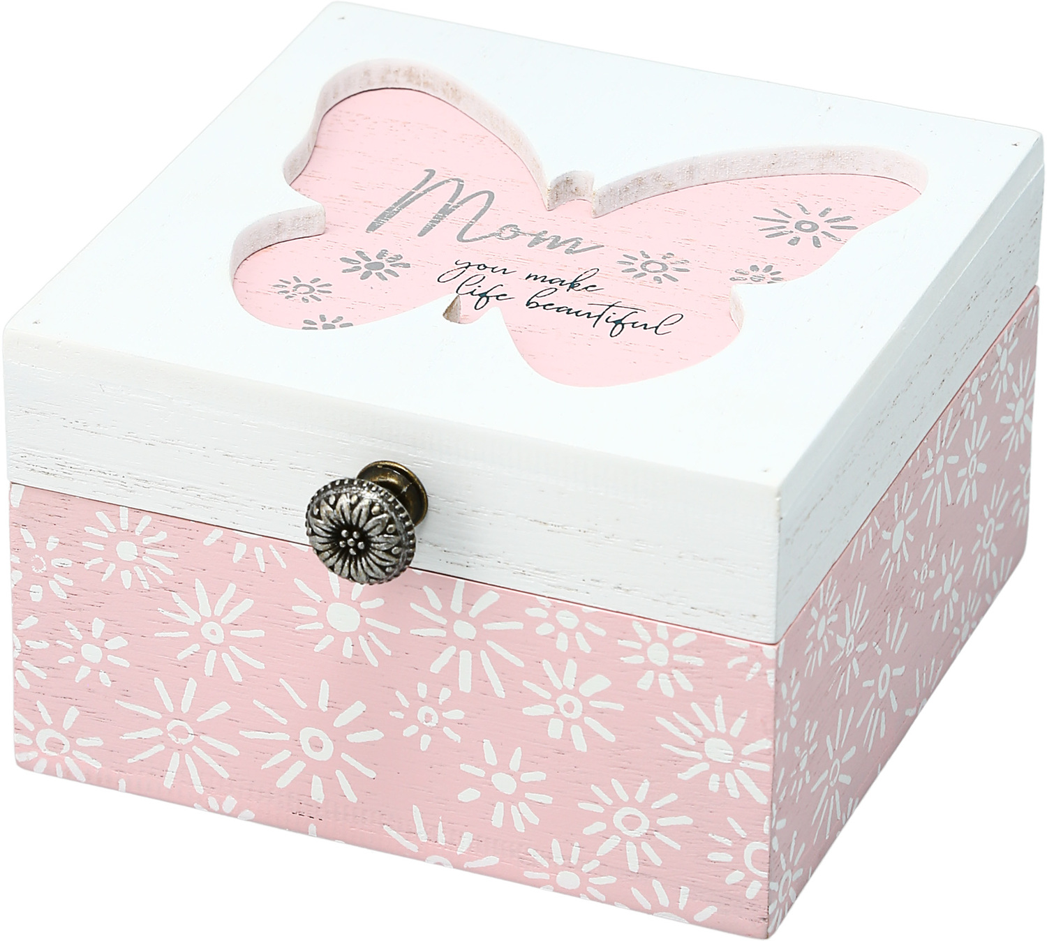 Mom by Rosy Heart - Mom - 4.5" Keepsake Box