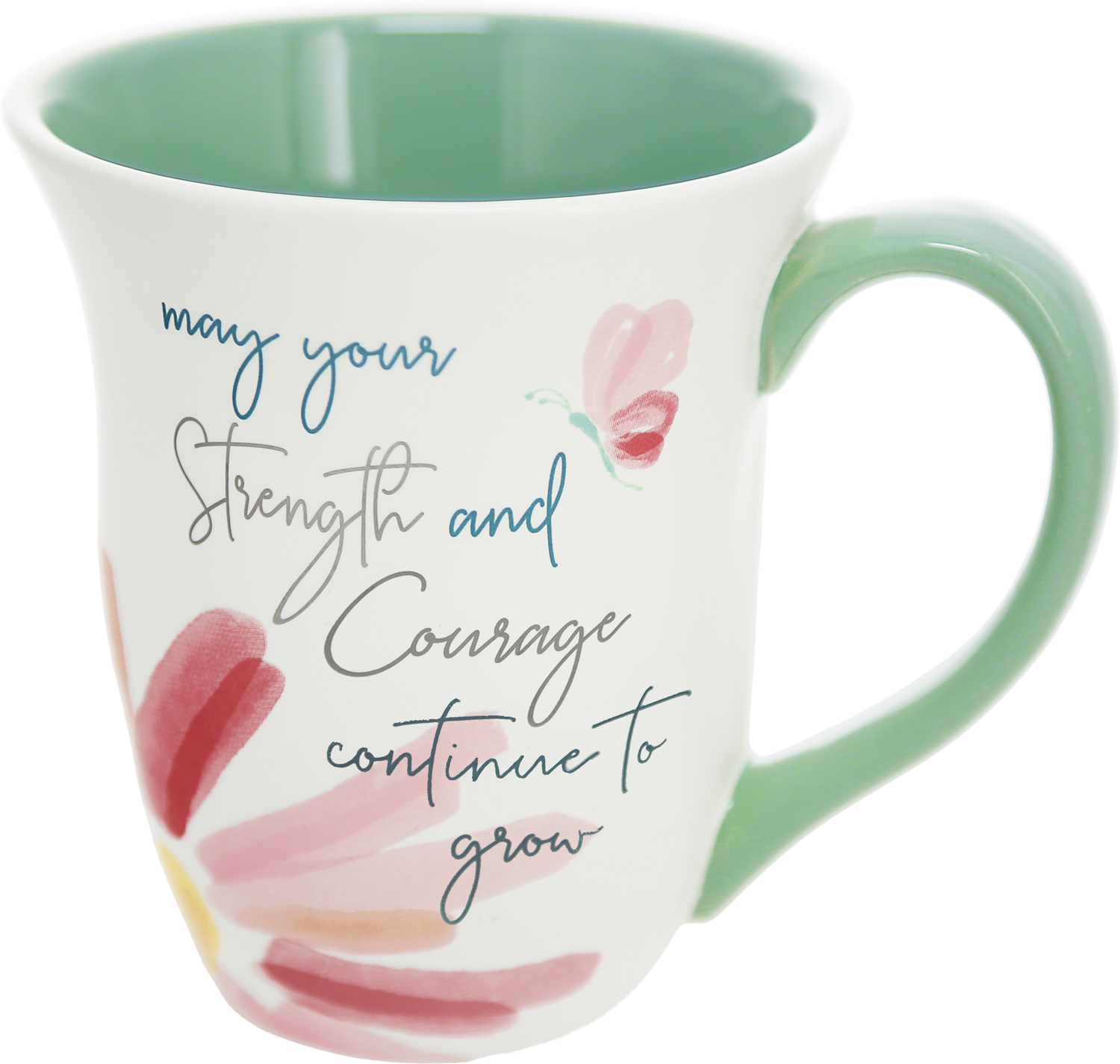 Strength & Courage by Rosy Heart - Strength & Courage - 16 oz Cup