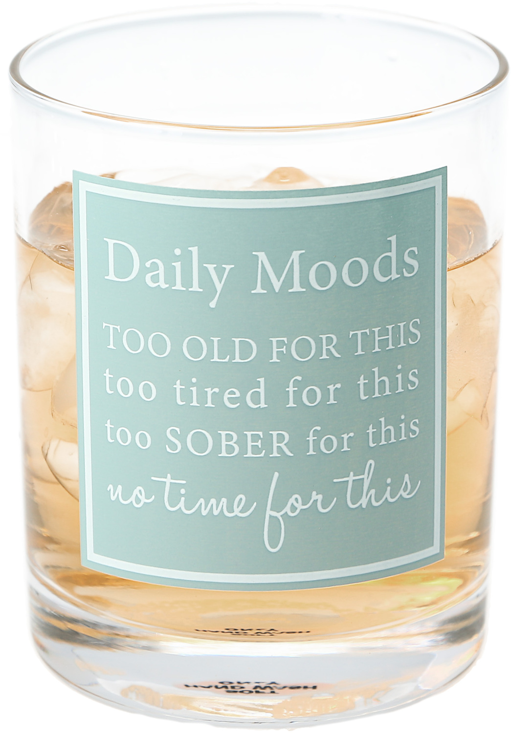 Daily Moods by A-Parent-ly - Daily Moods - 11 oz Rocks Glass