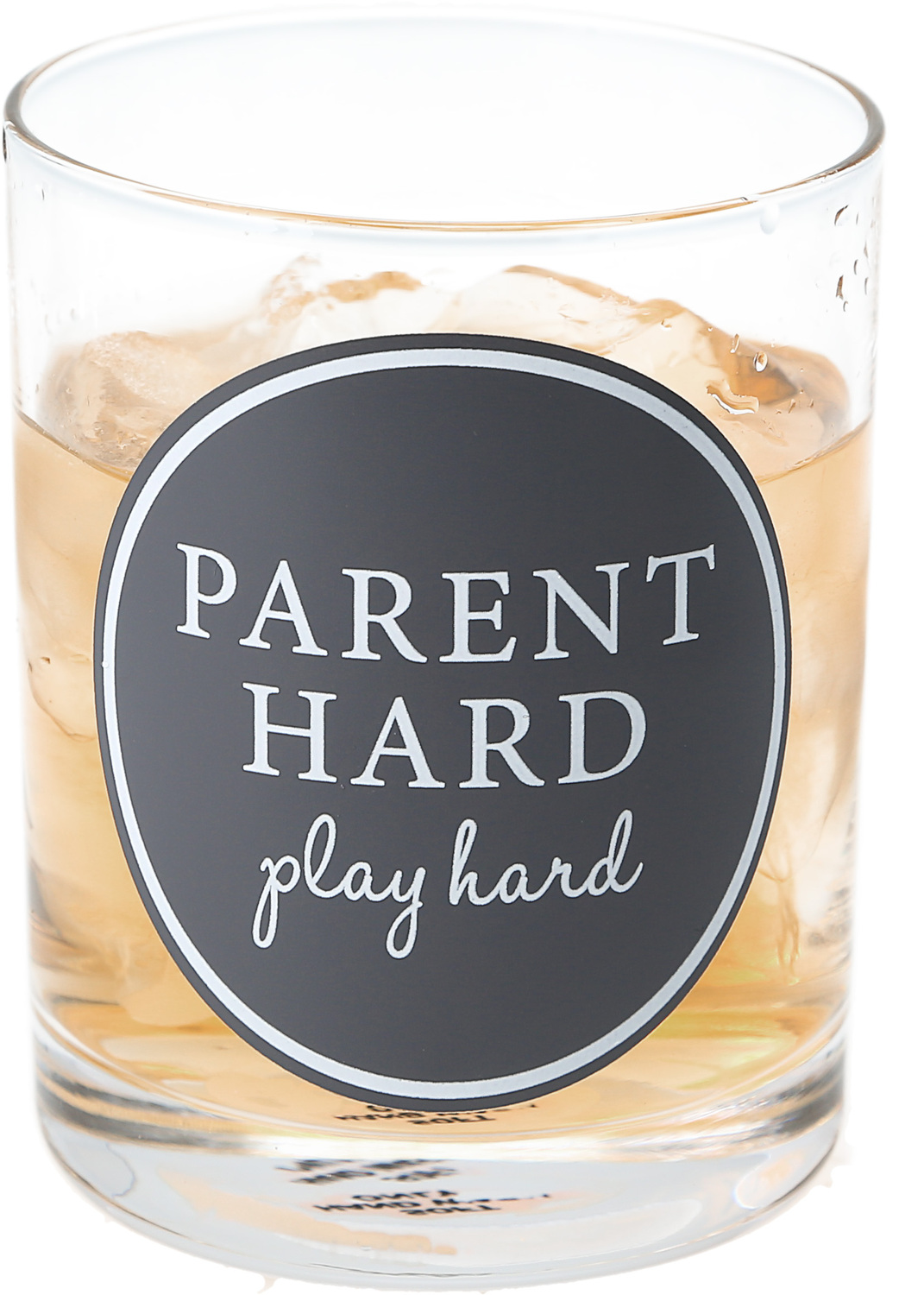 Parent Hard by A-Parent-ly - Parent Hard - 11 oz Rocks Glass