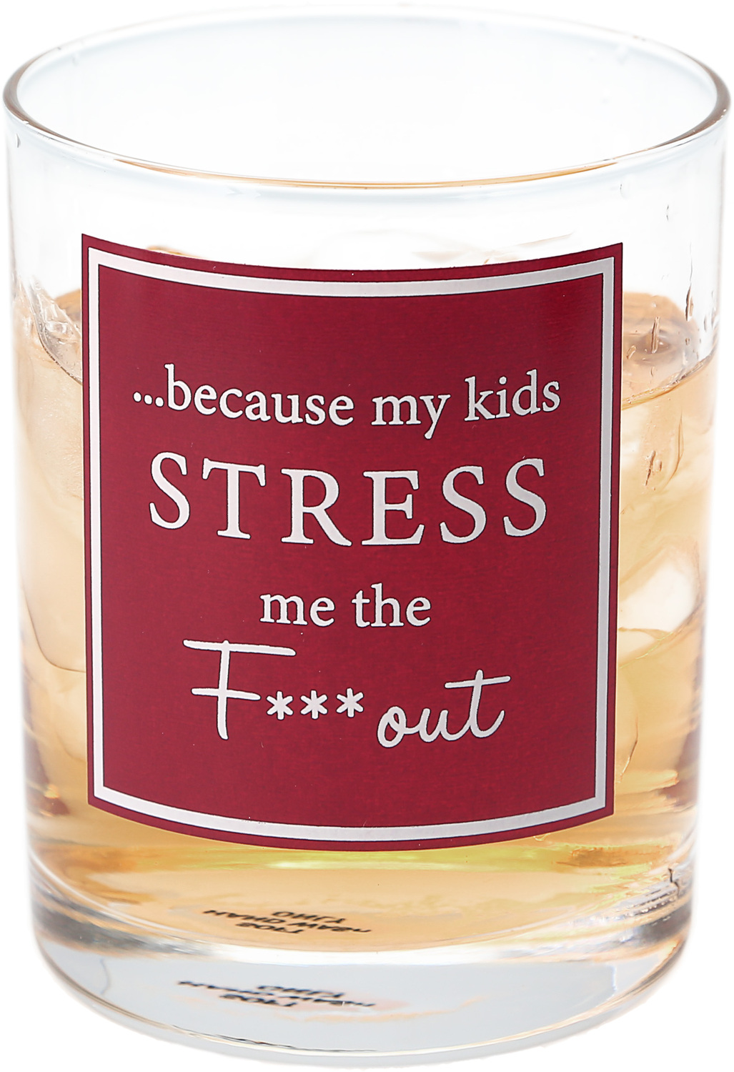 Stress by A-Parent-ly - Stress - 11 oz Rocks Glass