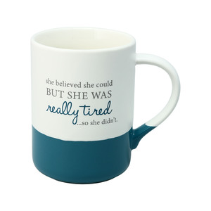 Really Tired by A-Parent-ly - 18 oz Mug