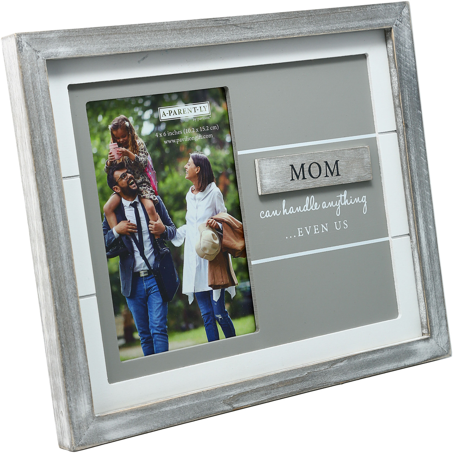 Mom by A-Parent-ly - Mom - 9.75" x 8.25" Frame (Holds 4" x 6" Photo)