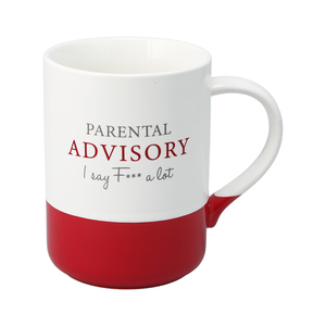 Parental Advisory by A-Parent-ly - 18 oz Mug