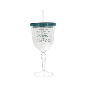 Prison by A-Parent-ly - 13 oz Acrylic Wine Tumbler