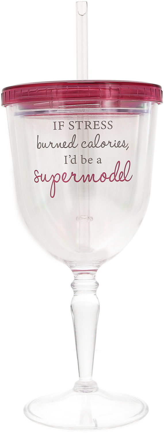 Supermodel by A-Parent-ly - Supermodel - 13 oz Acrylic Wine Tumbler