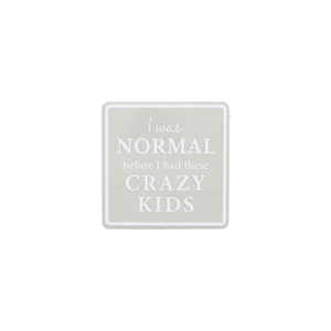 Normal by A-Parent-ly - 3.5" Tin Magnet