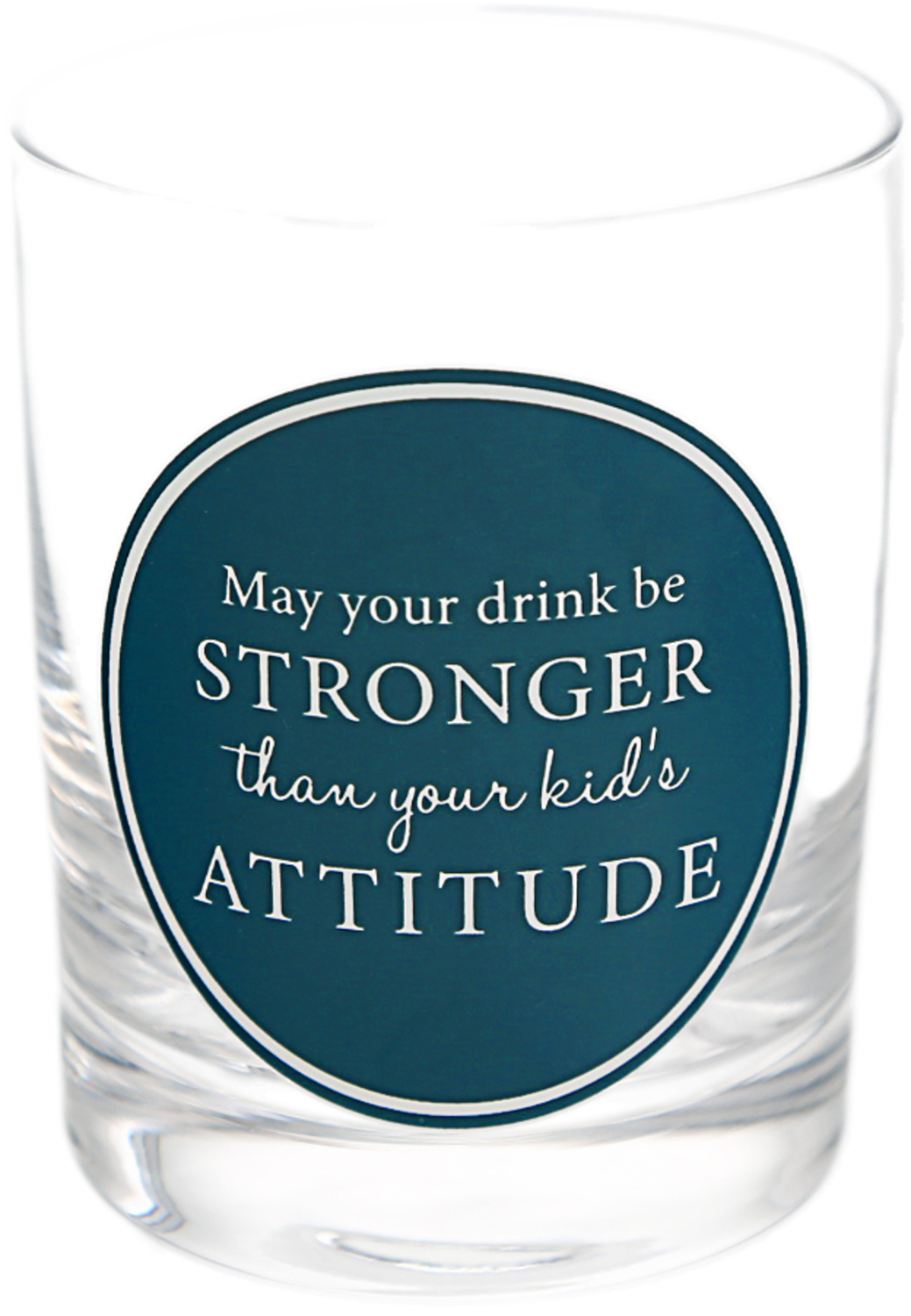 Attitude by A-Parent-ly - Attitude - 13 oz Rocks Glass