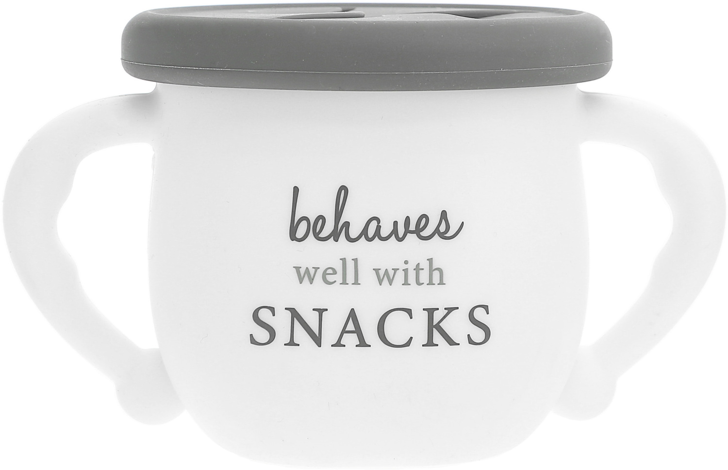 Behaves Well by A-Parent-ly - Behaves Well - 3.5" Silicone Snack Bowl with Lid