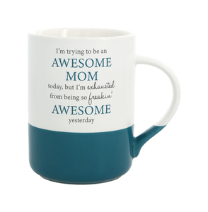 Awesome Mom by A-Parent-ly - 18 oz Mug