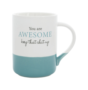 Awesome by A-Parent-ly - 18 oz Mug