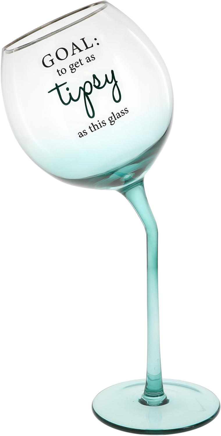 Tipsy by A-Parent-ly - Tipsy - 11 oz Tipsy Stemmed Wine Glass