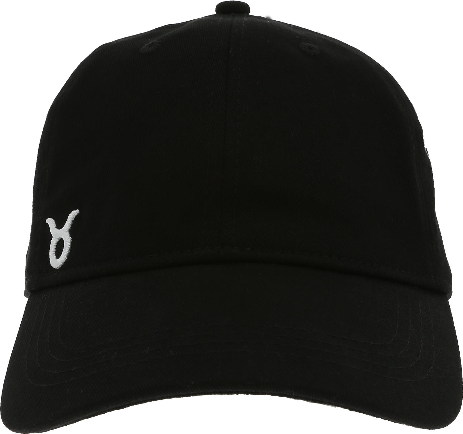Taurus by You Are a Gem - Taurus - Black Adjustable Hat