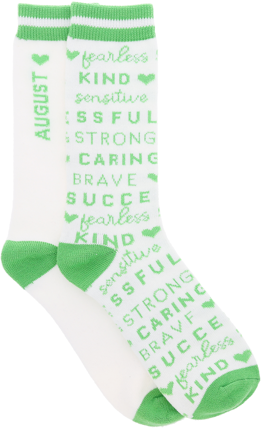 August by You Are a Gem - August - M/L Unisex Crew Sock